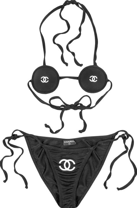 chanel micro bikini tutorial|Chanel bathing suits.